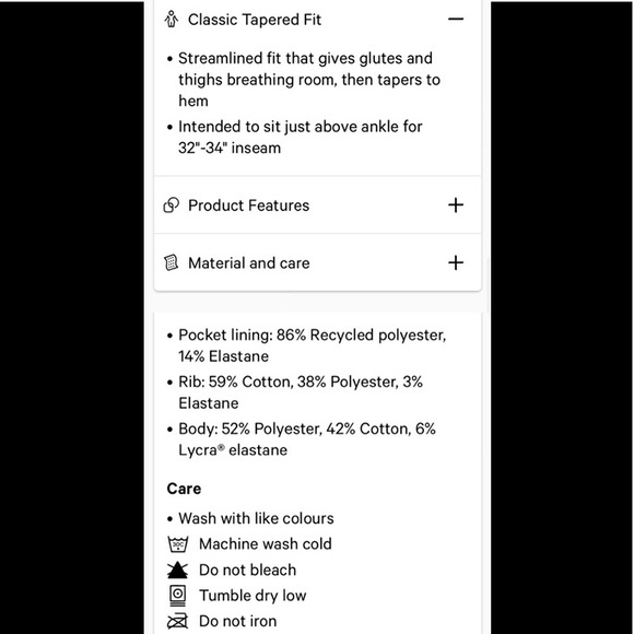 🆕💙 AUTHENTIC LULULEMON JOGGERS 💙🆕 - Picture 13 of 14